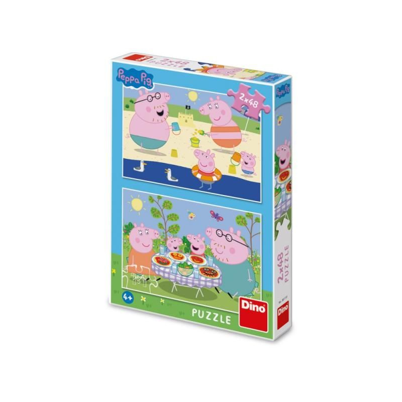 Peppa Pig: Na dovolené puzzle
