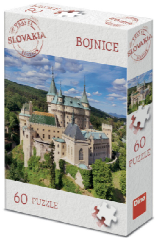 Puzzle Dino 60 dílků Travel Slovakia: Zámek Bojnice