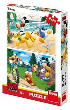 WD Mickey sportuje 2x77D