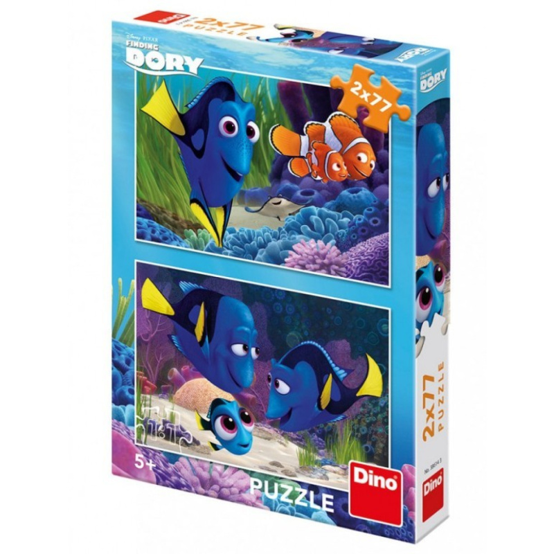 Dino Hledá se Dory 2 x 77 dílků