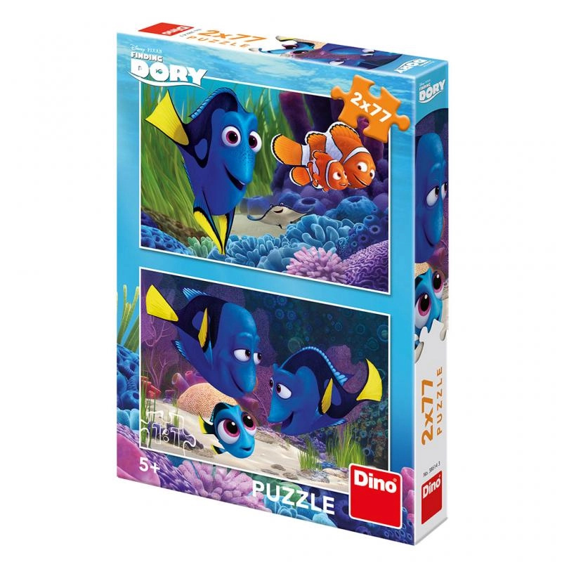 Dino Hledá se Dory 2 x 77 dílků