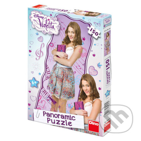 Puzzle Violetta 150 dílků panoramatic