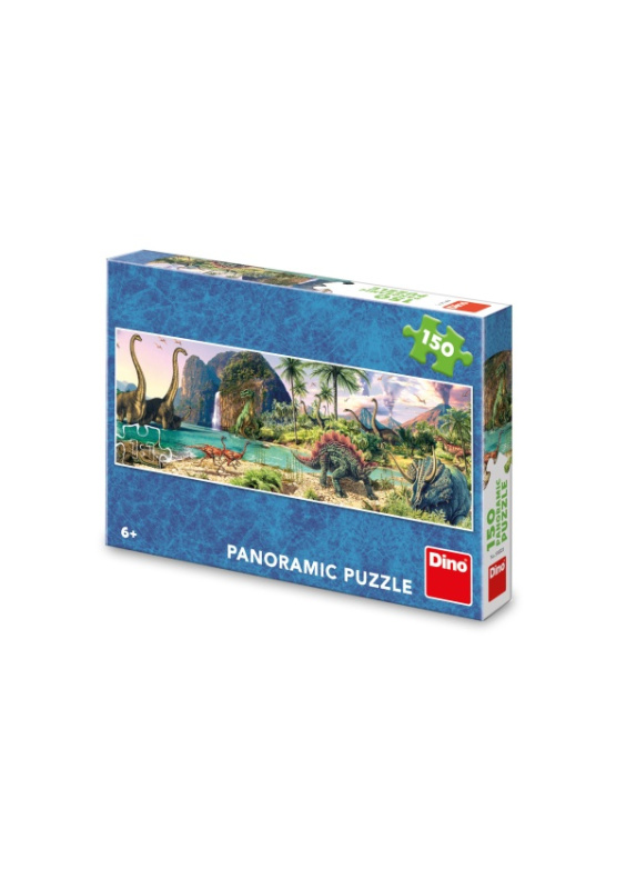 Puzzle Dinosauři u jezera 150 dílků