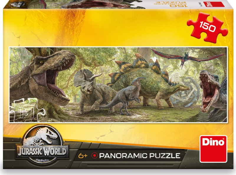 Dino Jurský Svět panoramic 150 dílků