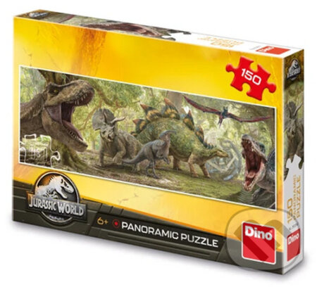 Dino Jurský Svět panoramic 150 dílků