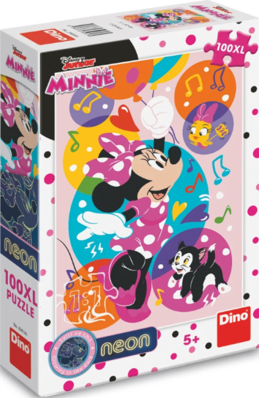 Dino XL Minnie neon 100 dílků