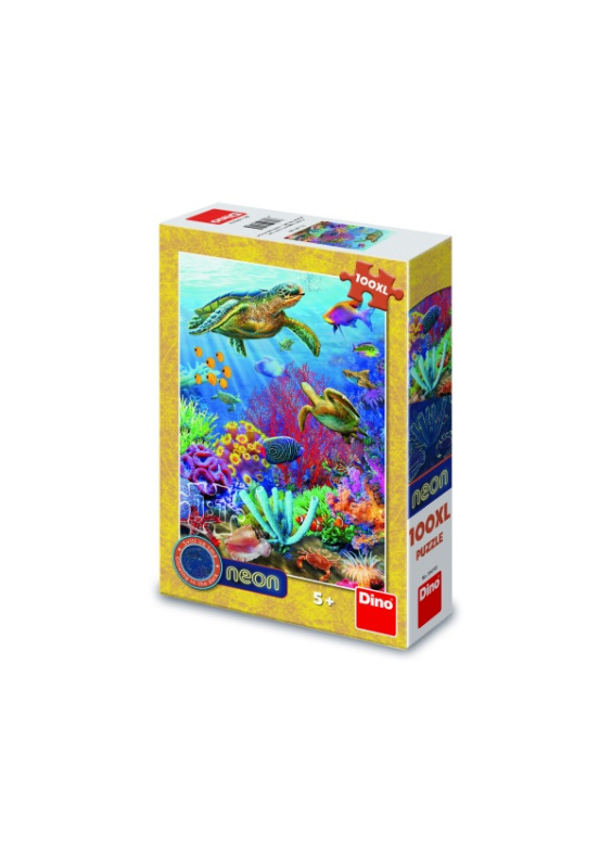 Puzzle podmořský svět neon