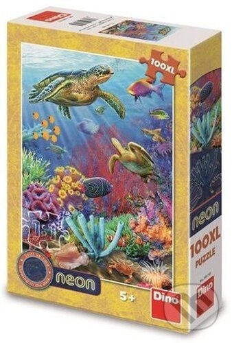 Puzzle podmořský svět neon