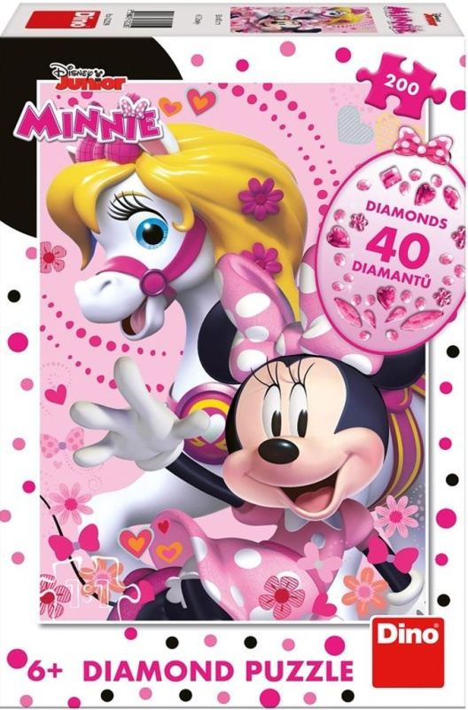 Dino MINNIE MOUSE 200 diamond Puzzle