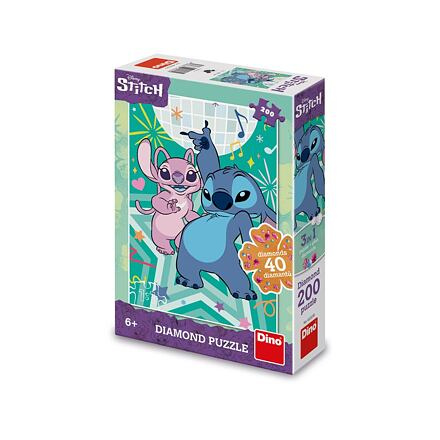 Dino Stitch diamond 200 dílků