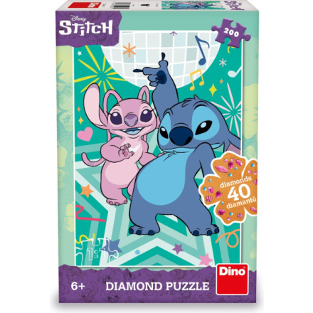 Dino Stitch diamond 200 dílků