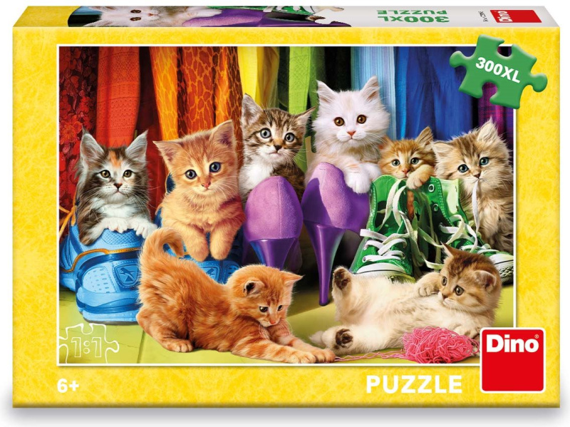 BAREVNÁ KOŤÁTKA 300 XL Puzzle