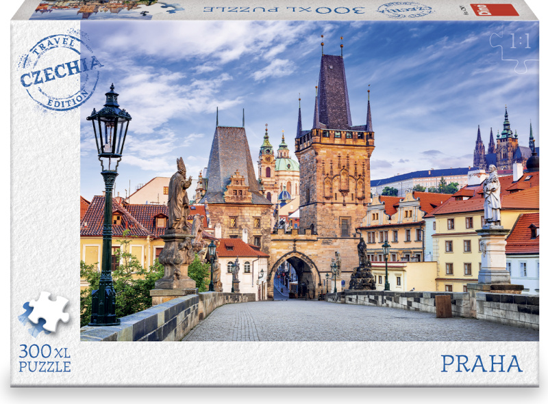 Puzzle 300XL Malostranská mostecká věž -