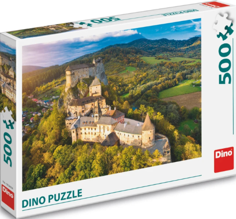 DINO Oravský hrad Slovensko 500 dílků