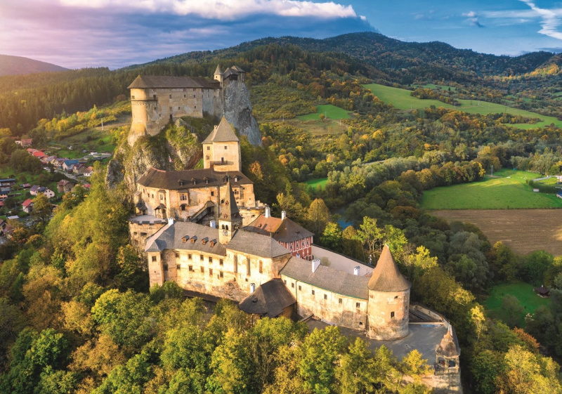 DINO Oravský hrad Slovensko 500 dílků