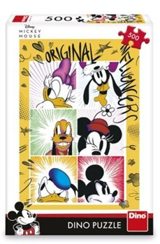 Puzzle Mickeyho parta 47x33cm 500 dílků v krabici 33,5x23x3,5cm