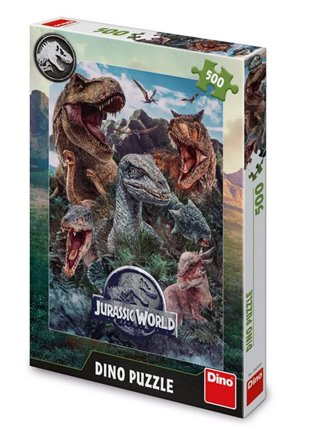 Dino Jurský svět 500 dílků