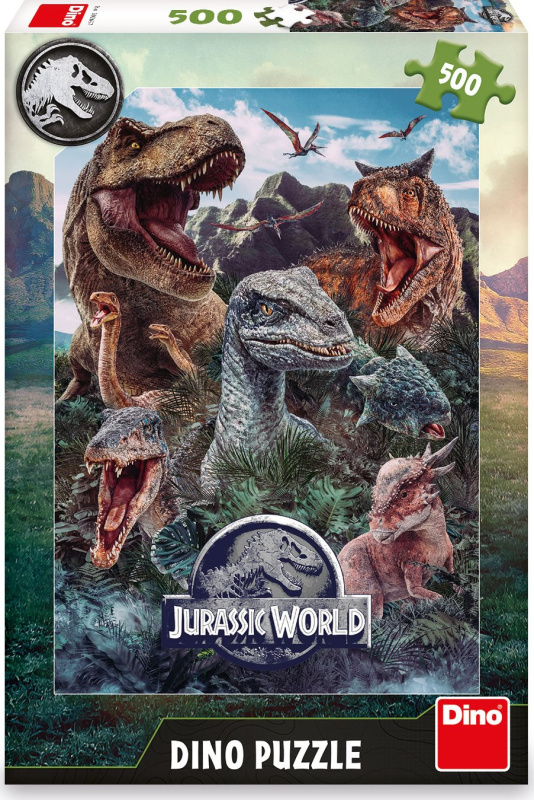 Dino Jurský svět 500 dílků