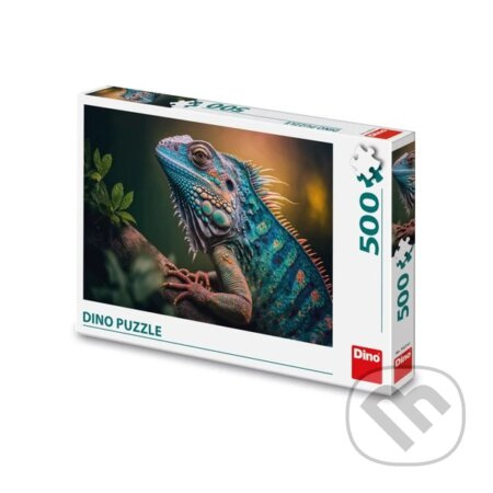 Leguán - puzzle z kategorie Zvířata