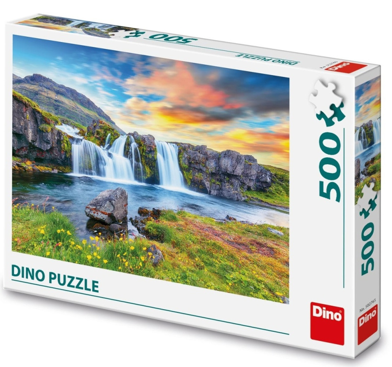 ISLANDSKÝ VODOPÁD 500 Puzzle FSC