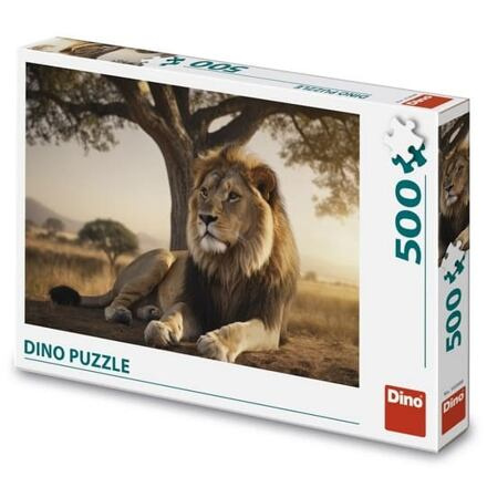 Puzzle Odpočívající lev 500 dílků