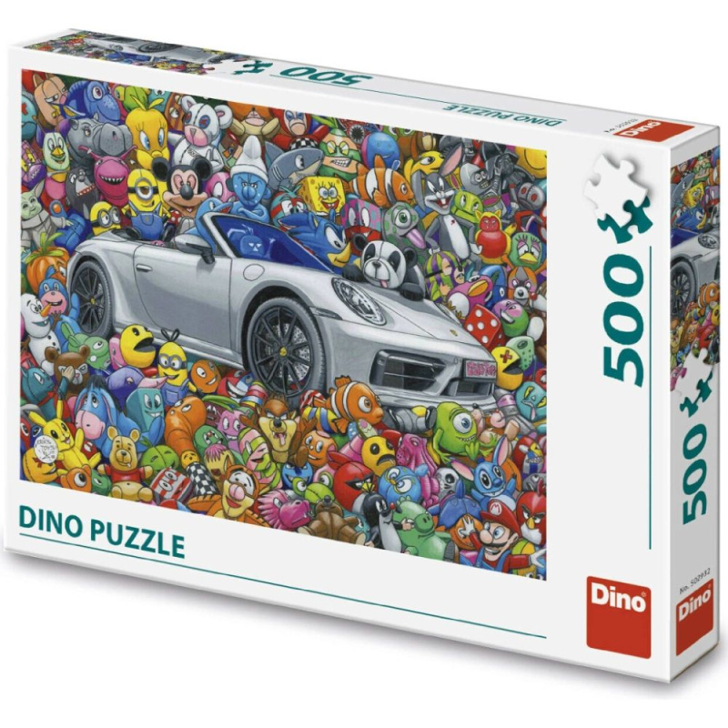 Dino Puzzle Erikovy hračky 500 dílků