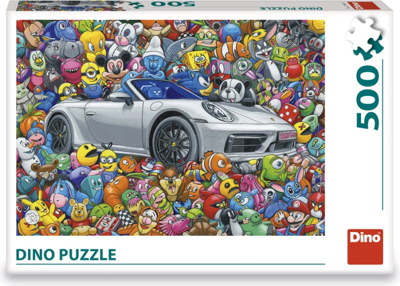 Dino Puzzle Erikovy hračky 500 dílků