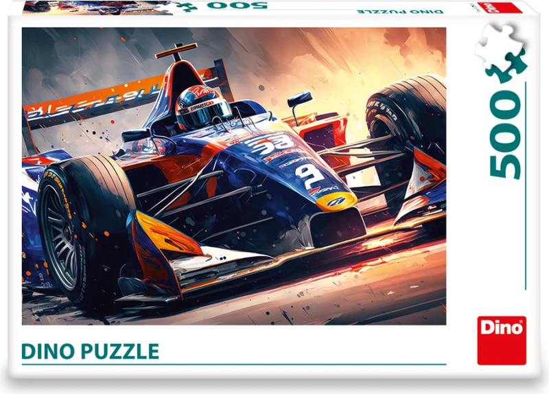Puzzle 500: Formule - puzzle z kategorie Auto-moto