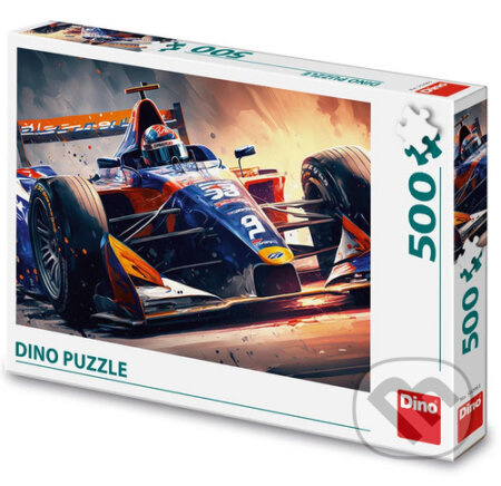 Puzzle 500: Formule - puzzle z kategorie Auto-moto
