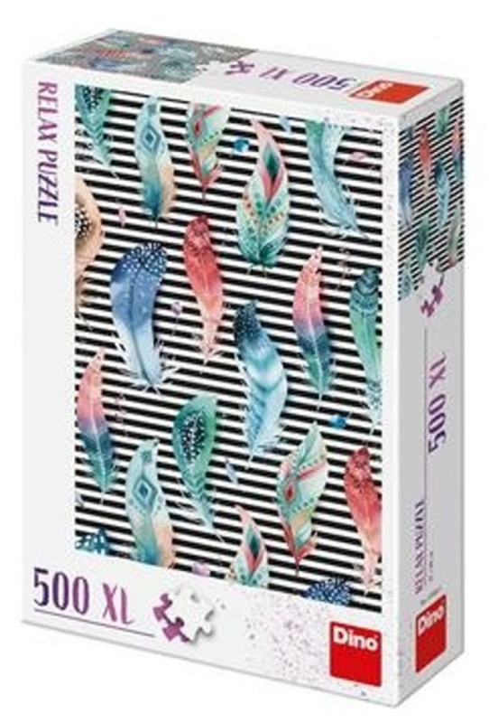 DINO Puzzle PÍRKA 500 dílků XL relax
