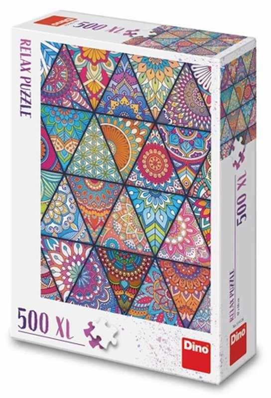 DINO Relax puzzle Dlaždice XL 500 dílků