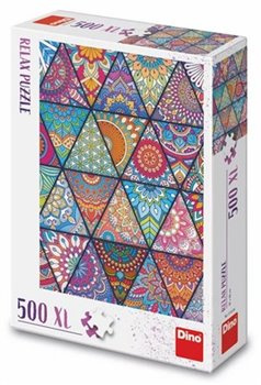 DINO Relax puzzle Dlaždice XL 500 dílků