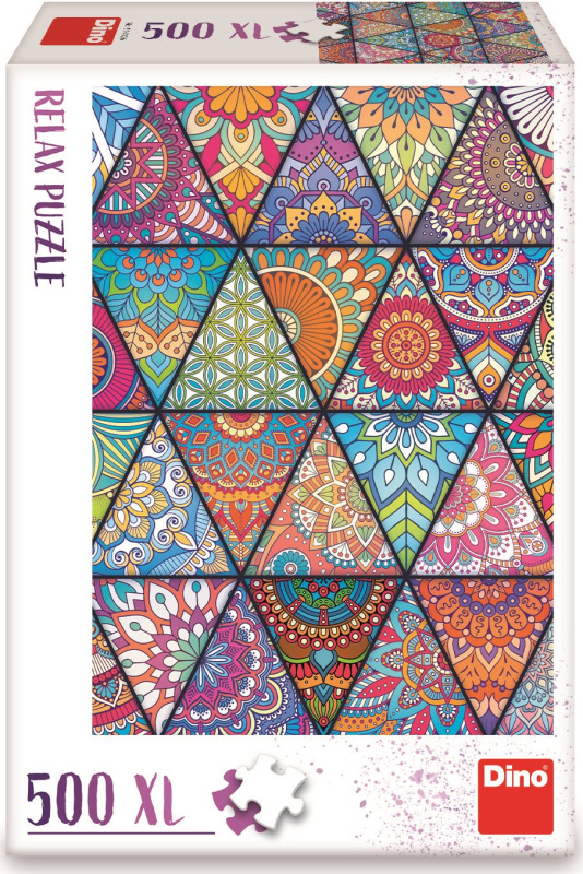 DINO Relax puzzle Dlaždice XL 500 dílků