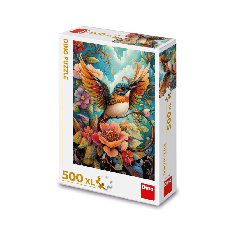 Puzzle 500XL Ptáček - puzzle z kategorie Zvířata