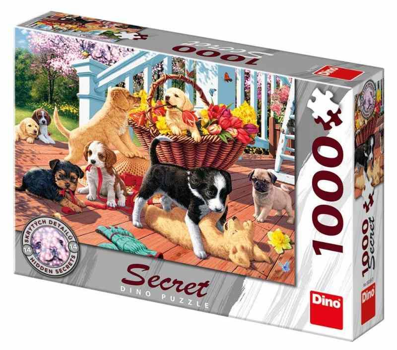 Dino Puzzle Štěňata 1000 dílků