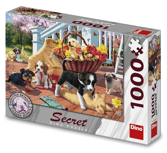 Dino Puzzle Štěňata 1000 dílků