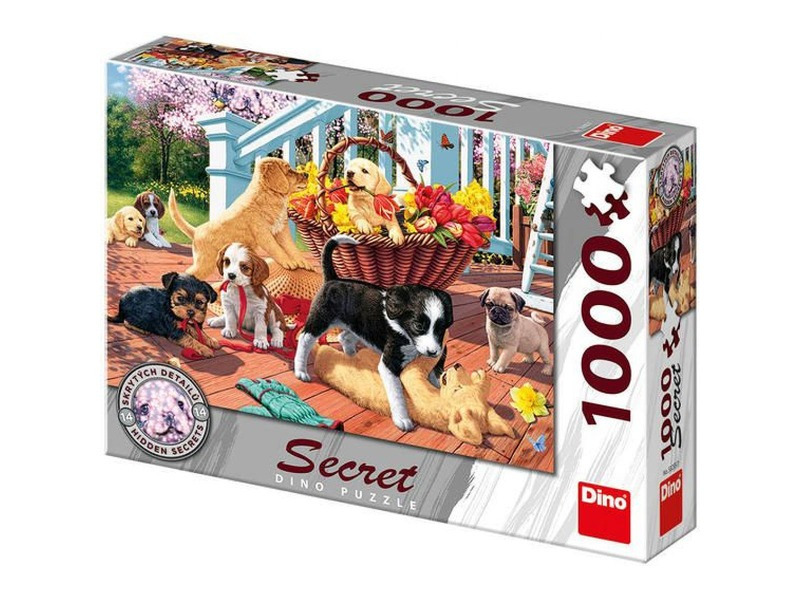 Dino Puzzle Štěňata 1000 dílků