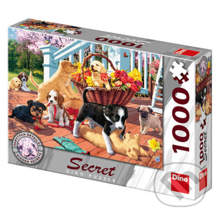 Dino Puzzle Štěňata 1000 dílků