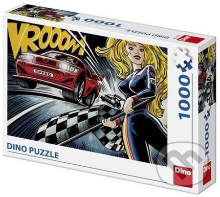 POP ART - ZÁVODY 1000 Puzzle NOVÉ