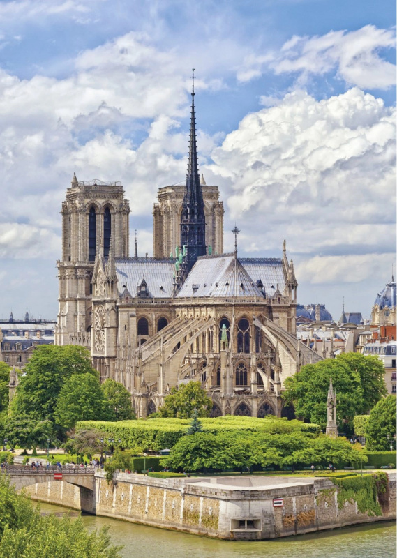 Dino Puzzle Katedrála Notre Dame 1000 dílků