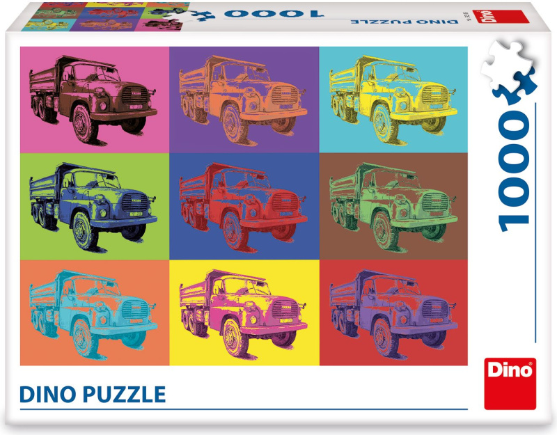 Dino Pop art Tatra 1000 dílků