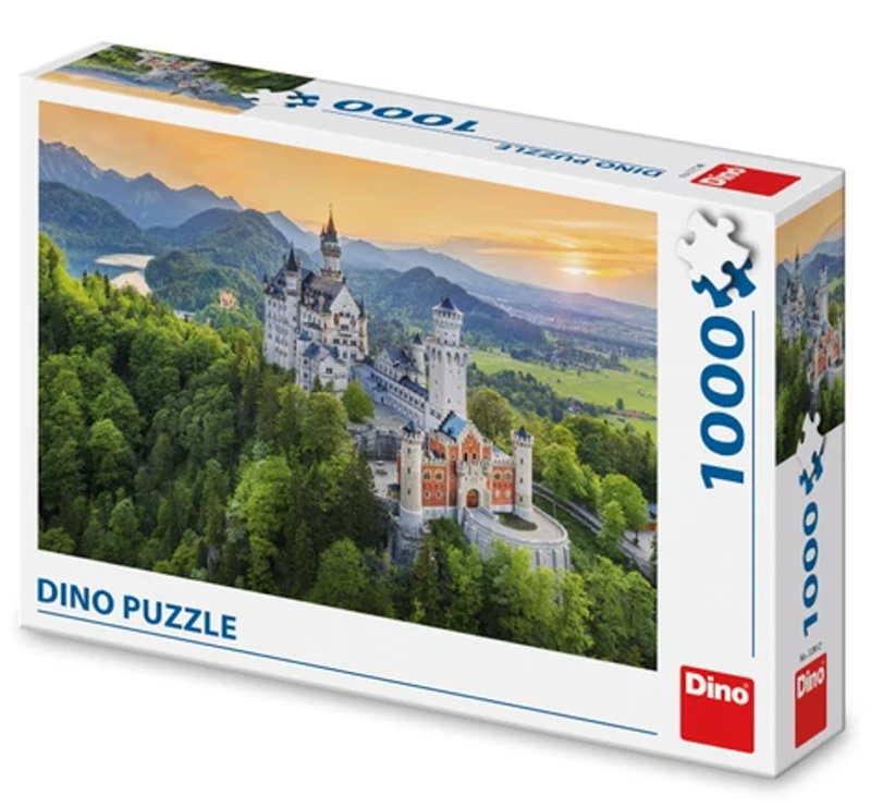 Dino jarní Neuschwanstein 1000