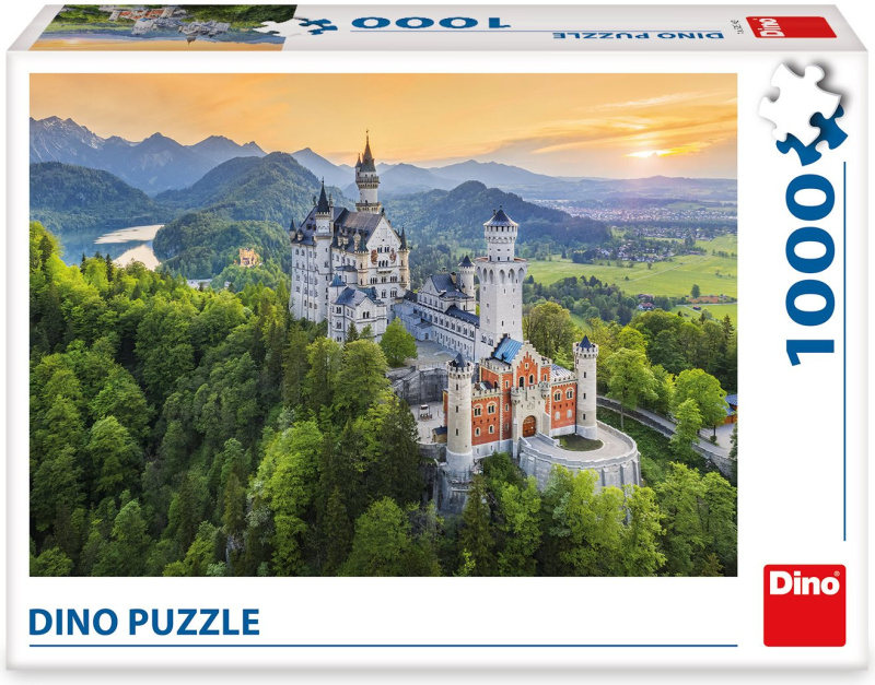 Dino jarní Neuschwanstein 1000