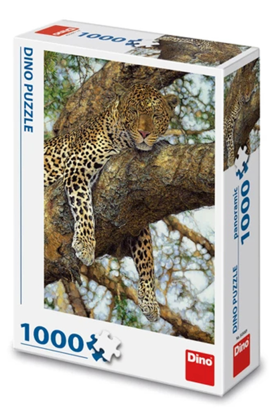 Djeco Leopard 97 x 33 cm 1000 dílků