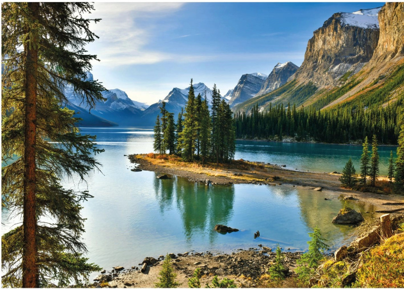 Dino Jezero Maligne 1000 dílků