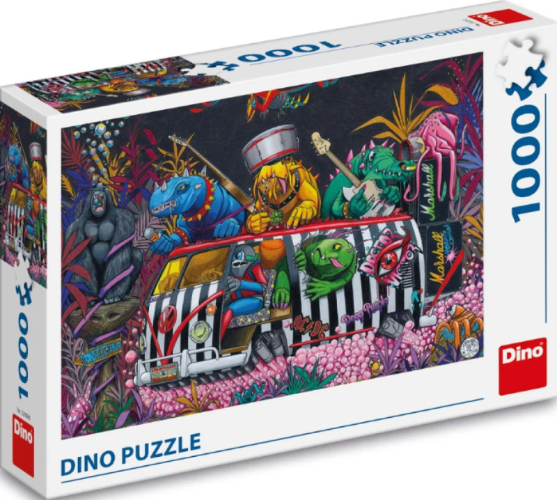 Dino Příšerky na tripu 500 dílků