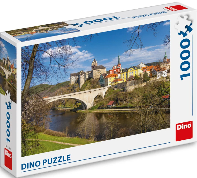 Puzzle Hrad Loket 1000 Dílků