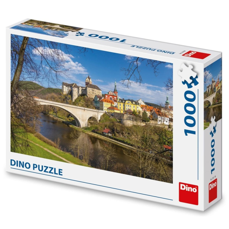 Puzzle Hrad Loket 1000 Dílků