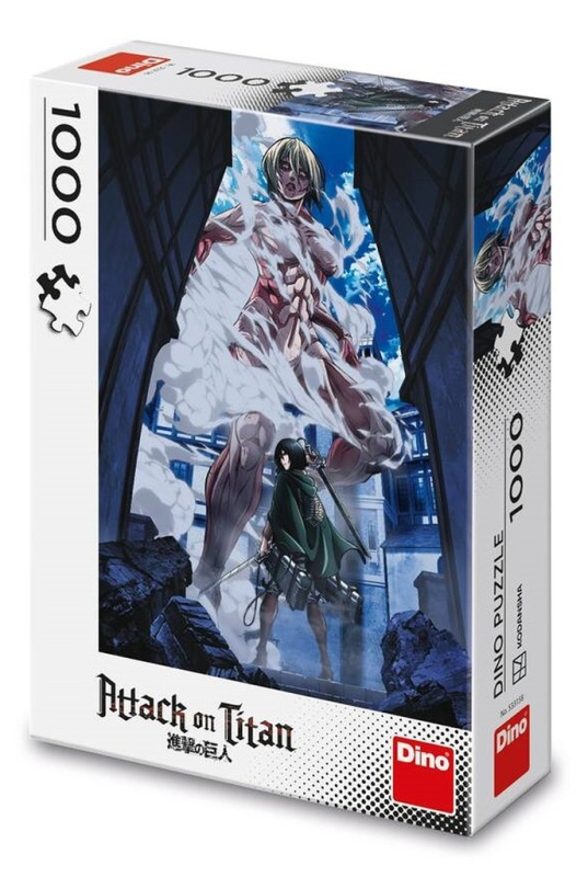 Puzzle Anime: Attack on Titan - Female 1000 dílků DINO