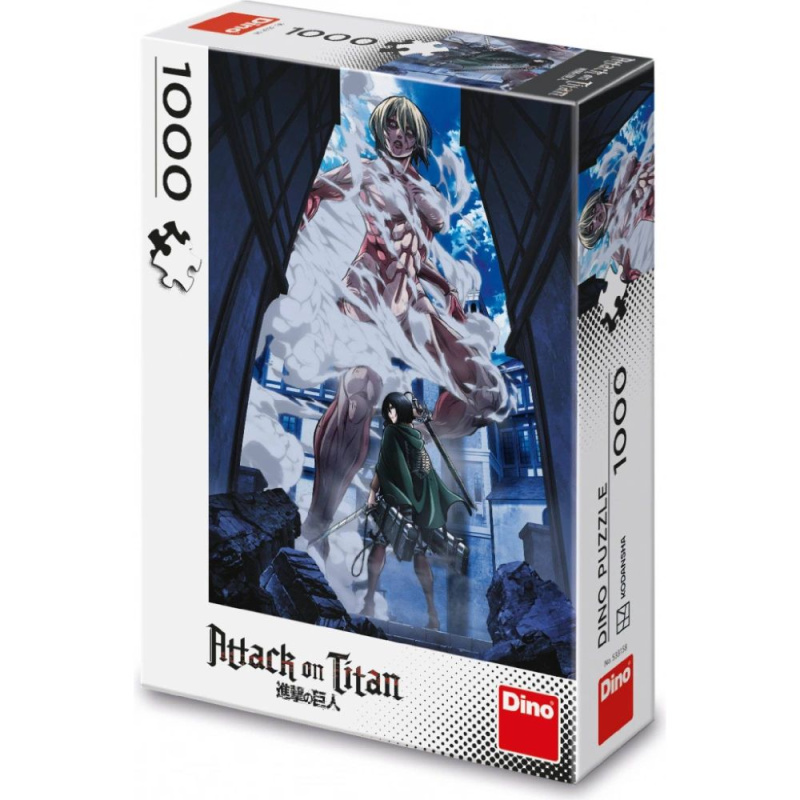 Puzzle Anime: Attack on Titan - Female 1000 dílků DINO